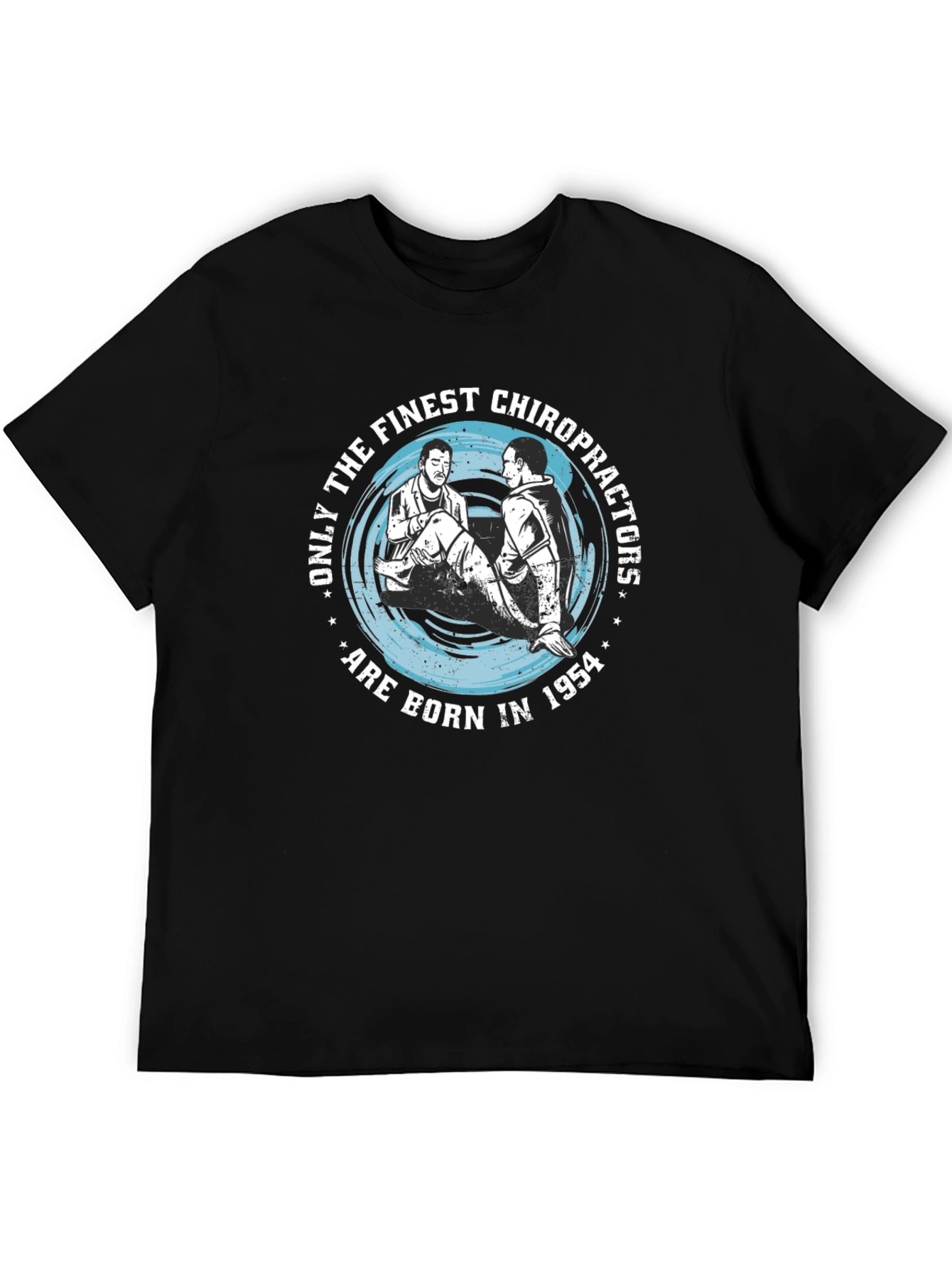 Camiseta Negra: Quiroprácticos Nacidos en 1954