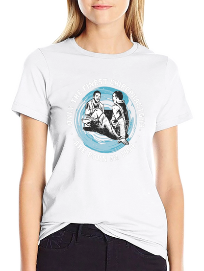 Camiseta Negra: Quiroprácticos Nacidos en 1954