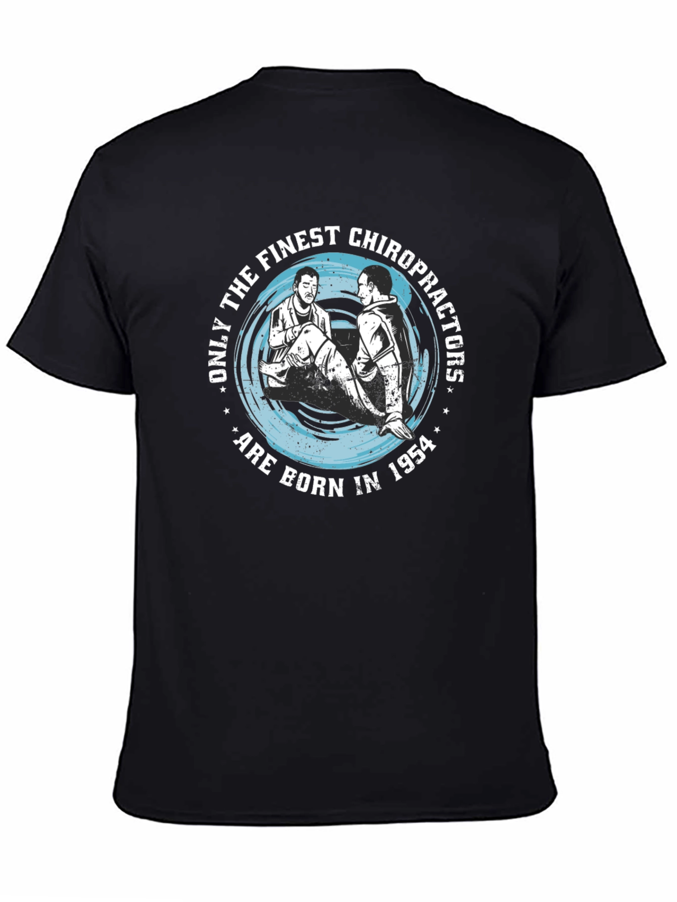 Camiseta Negra: Quiroprácticos Nacidos en 1954