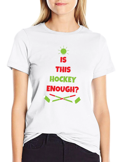 Camiseta de Hockey Navideña - ¿Es Suficiente?