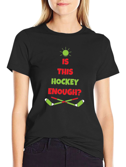 Camiseta de Hockey Navideña - ¿Es Suficiente?