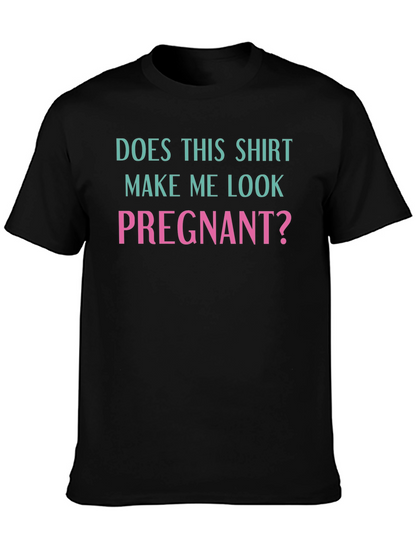 Camiseta Negra Humor Embarazo