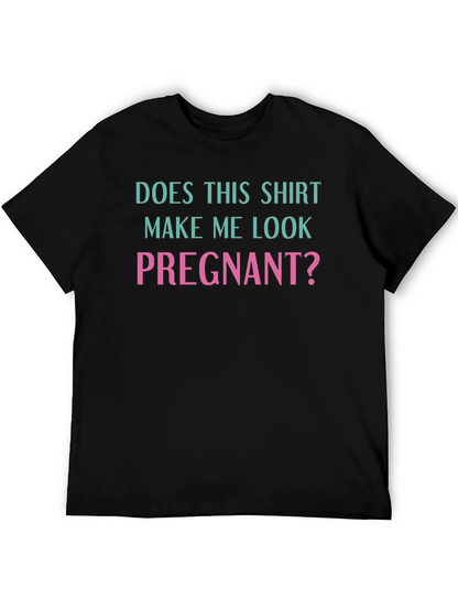 Camiseta Negra Humor Embarazo