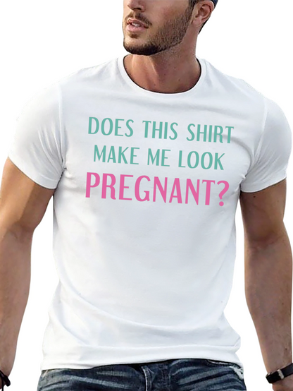 Camiseta Negra Humor Embarazo