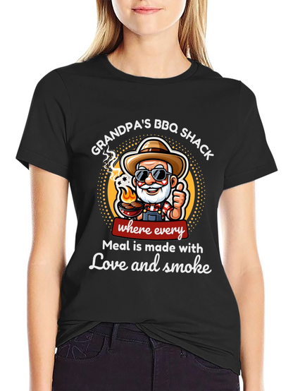 Camiseta Grandpas BBQ Shack
