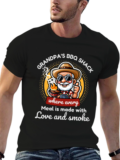Camiseta Grandpas BBQ Shack