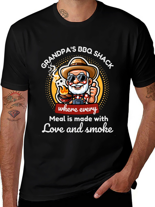 Camiseta Grandpas BBQ Shack