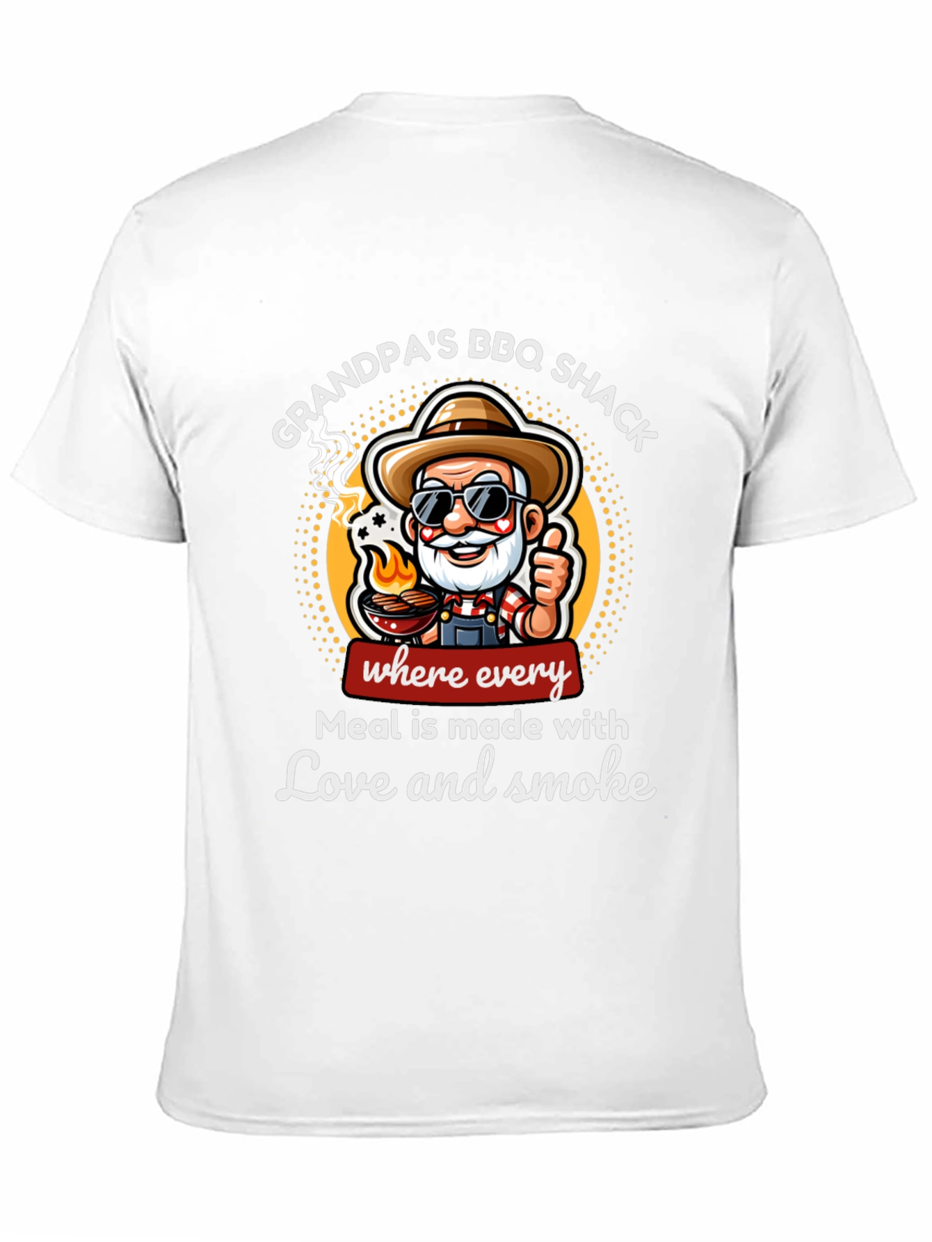 Camiseta Grandpas BBQ Shack