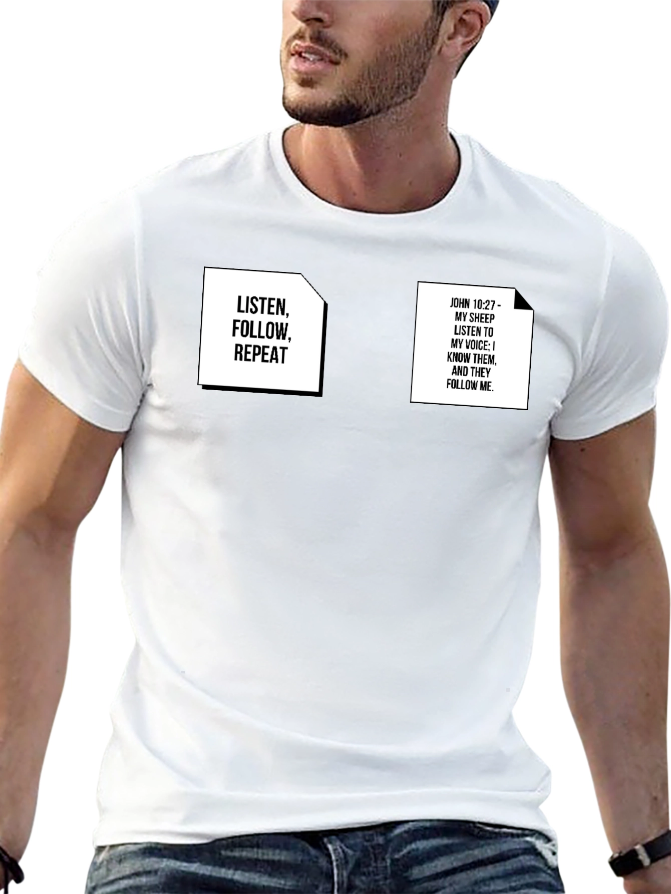 Camiseta Negra con Mensajes Inspiradores