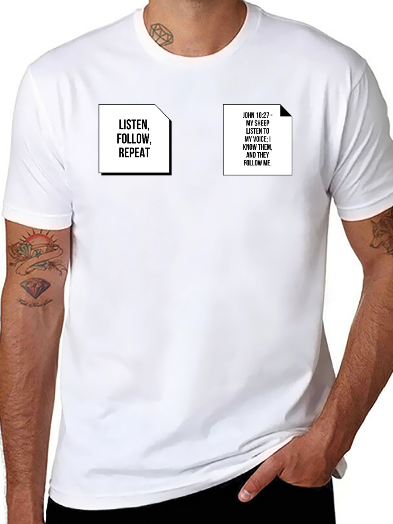 Camiseta Negra con Mensajes Inspiradores