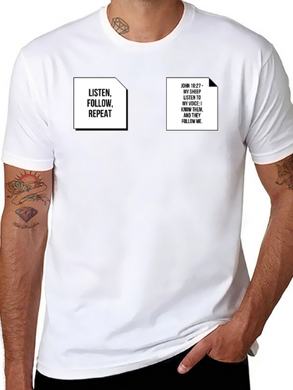 Camiseta Negra con Mensajes Inspiradores