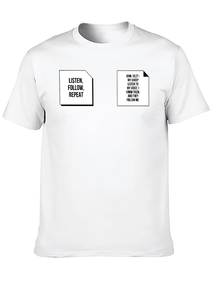 Camiseta Negra con Mensajes Inspiradores