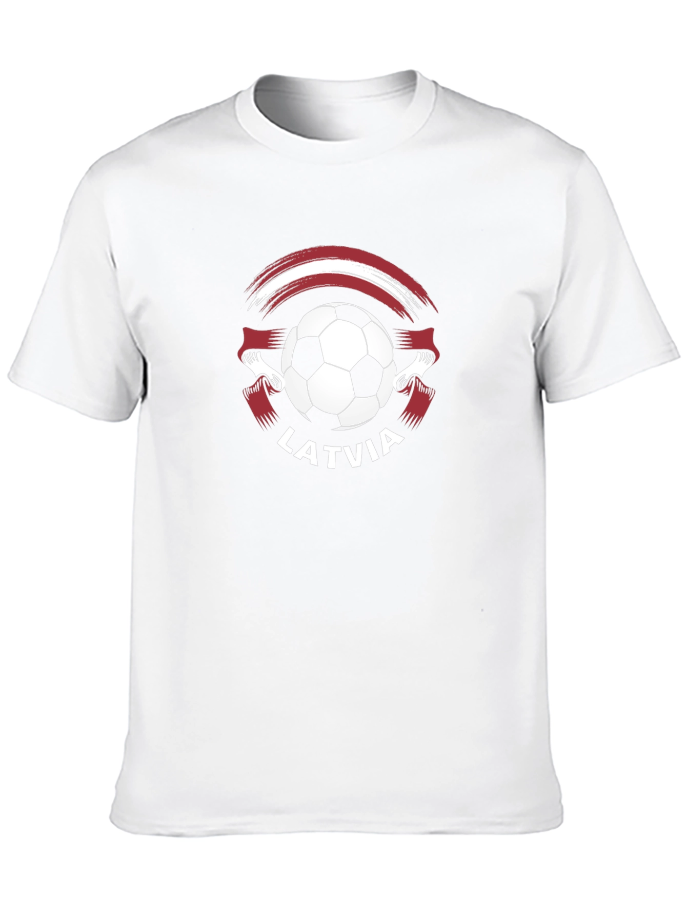 Camiseta Fútbol Letonia - Diseño Original