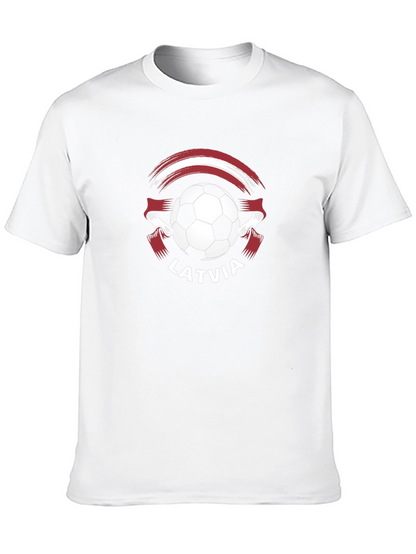Camiseta Fútbol Letonia - Diseño Original