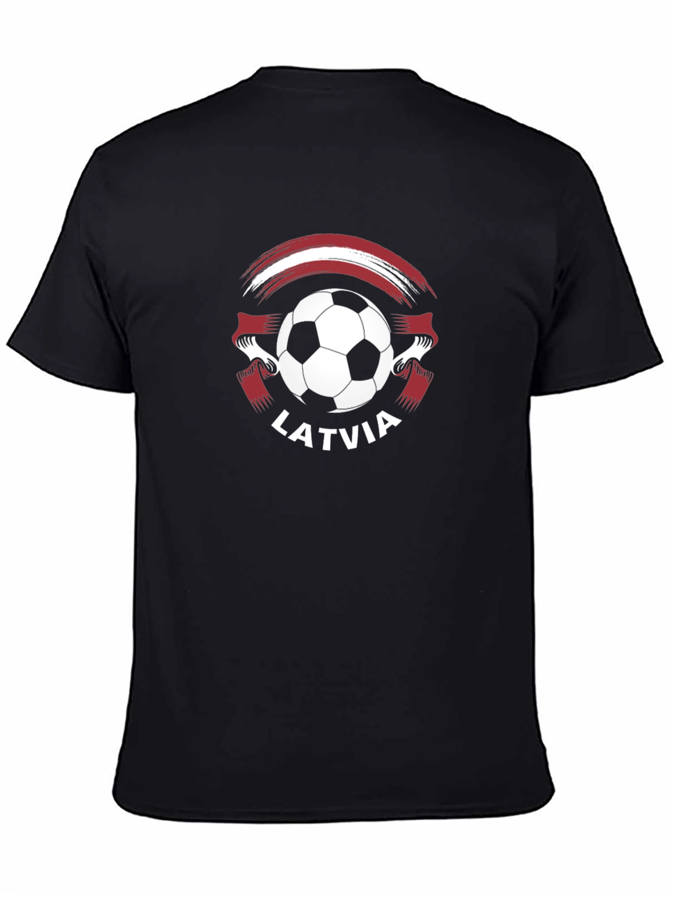 Camiseta Fútbol Letonia - Diseño Original