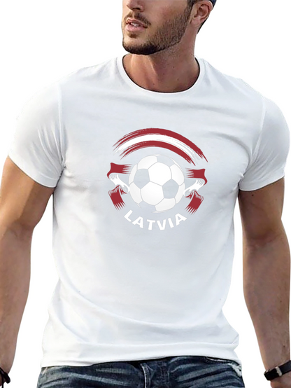 Camiseta Fútbol Letonia - Diseño Original