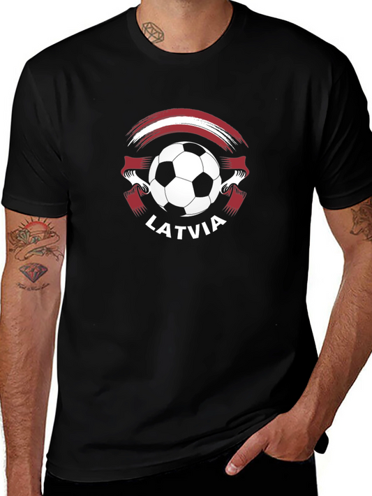 Camiseta Fútbol Letonia - Diseño Original