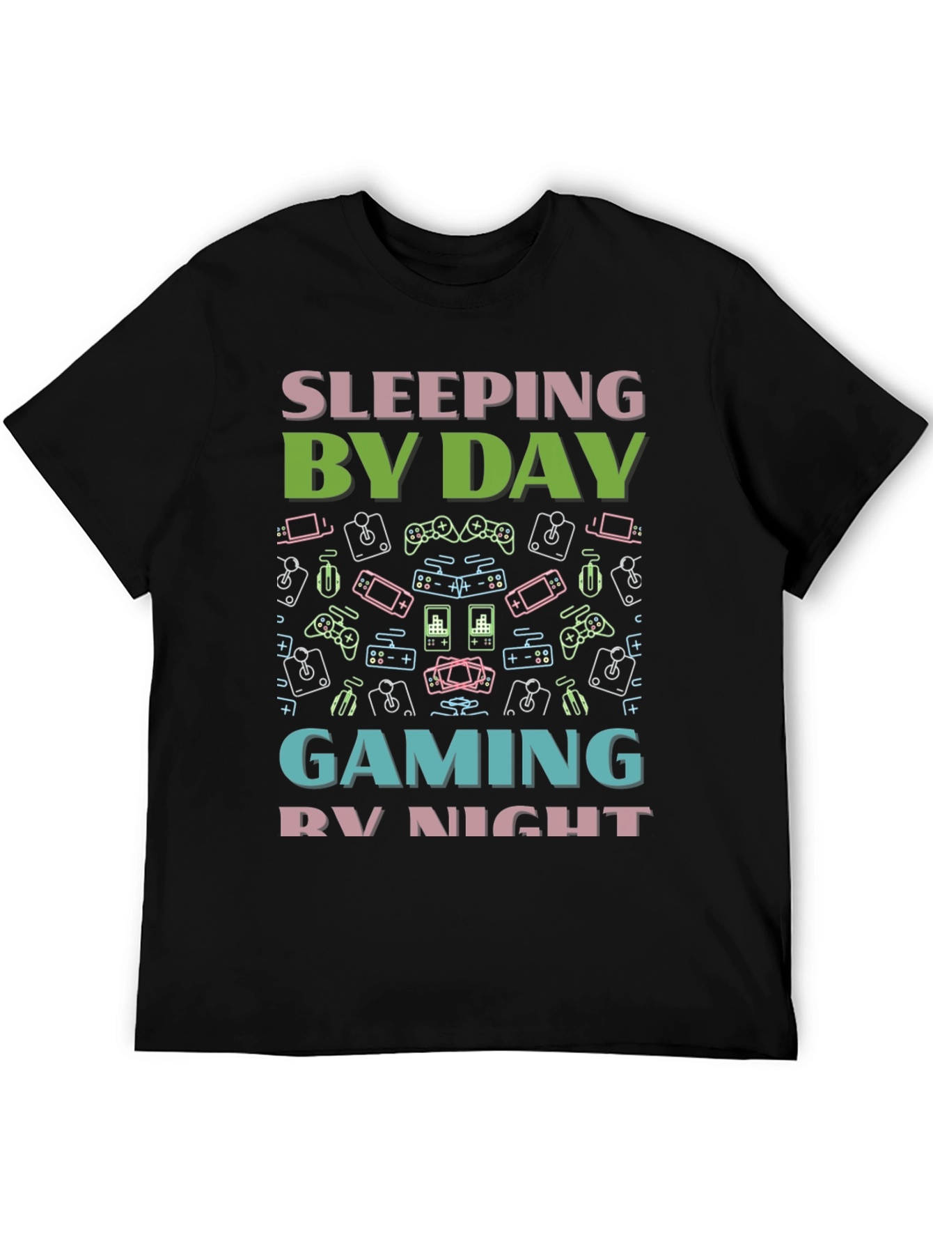Camiseta Gaming: Sleeping By Day