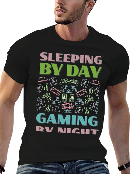 Camiseta Gaming: Sleeping By Day