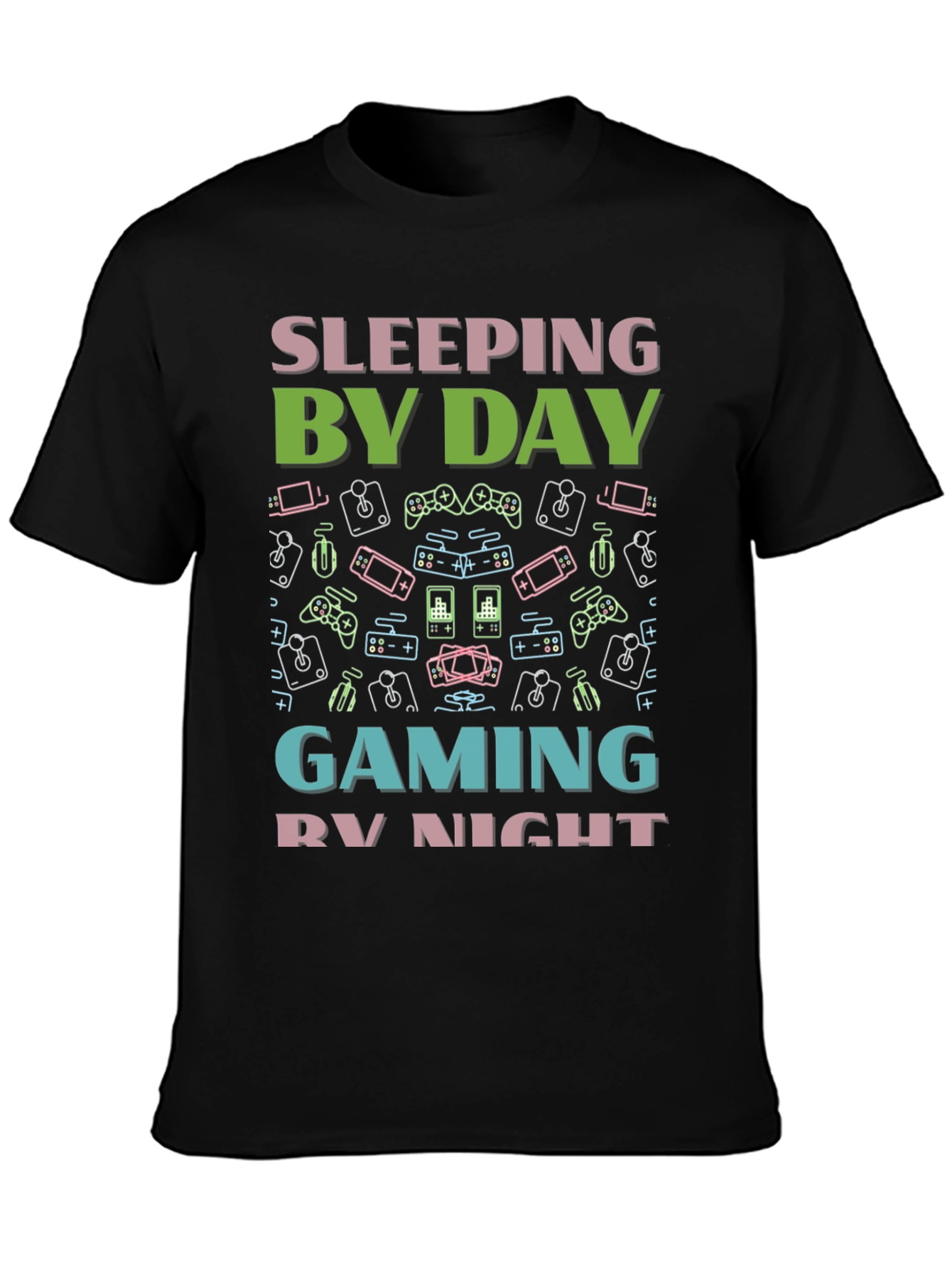 Camiseta Gaming: Sleeping By Day