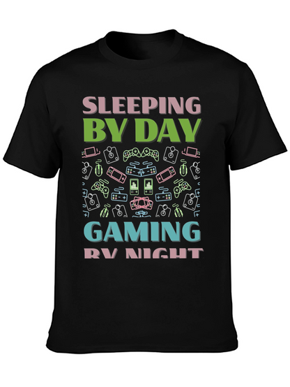 Camiseta Gaming: Sleeping By Day