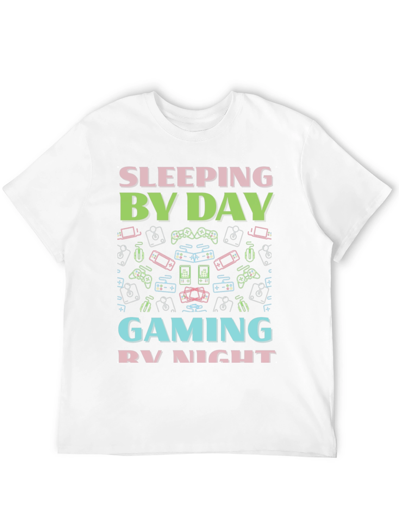 Camiseta Gaming: Sleeping By Day