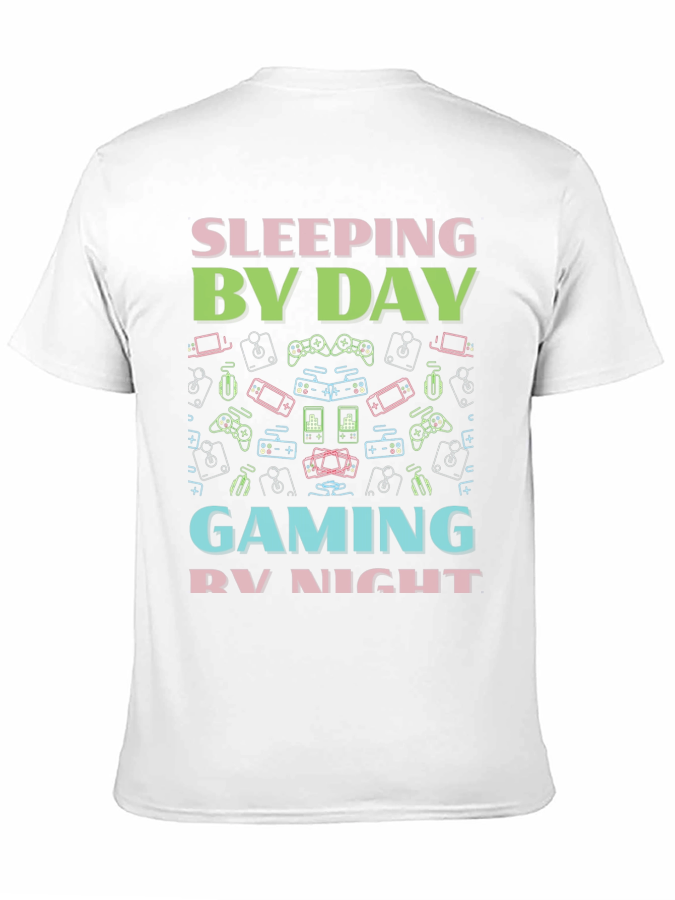 Camiseta Gaming: Sleeping By Day
