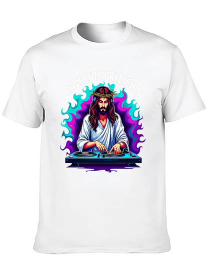 Camiseta Rave is My Religion - Diseño Único