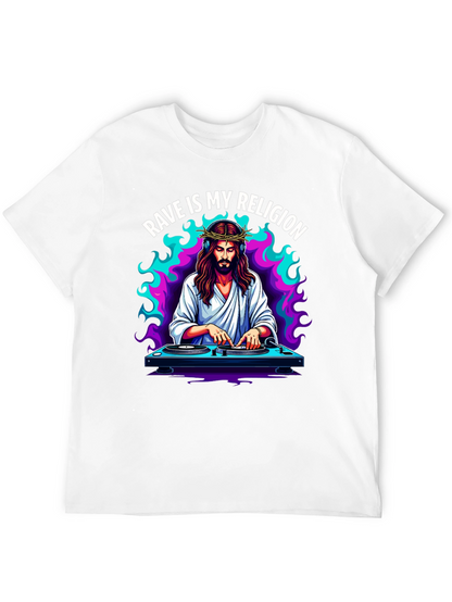 Camiseta Rave is My Religion - Diseño Único