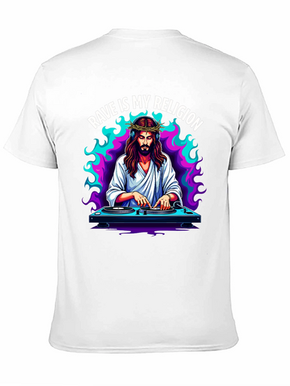 Camiseta Rave is My Religion - Diseño Único