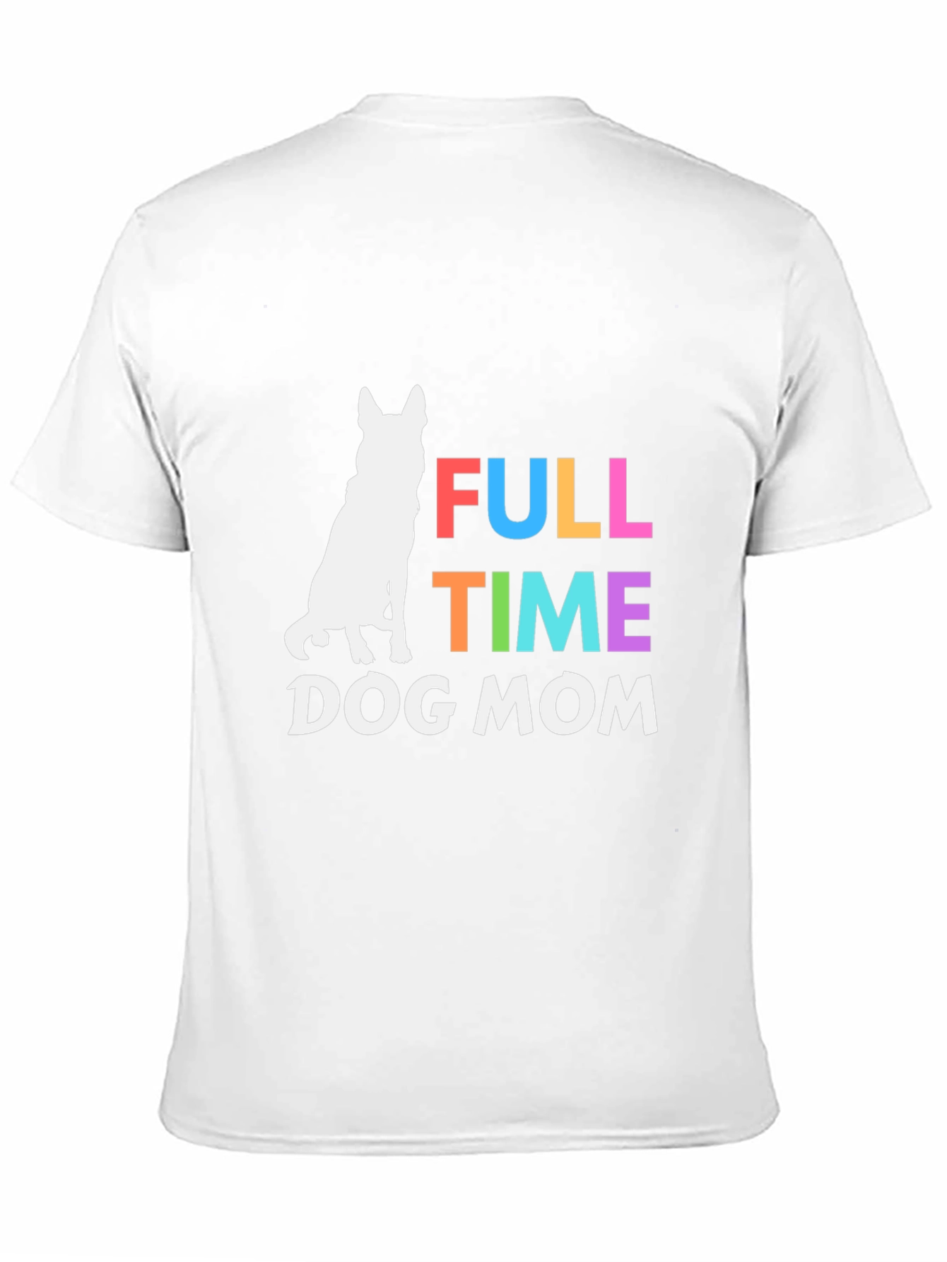Camiseta Negra Full Time Dog Mom