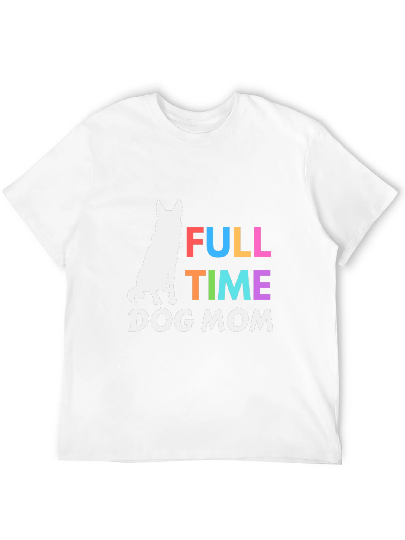 Camiseta Negra Full Time Dog Mom