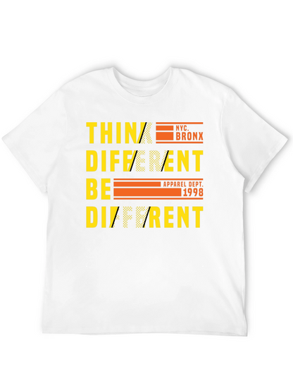 Camiseta Negra Think Different NYC Bronx