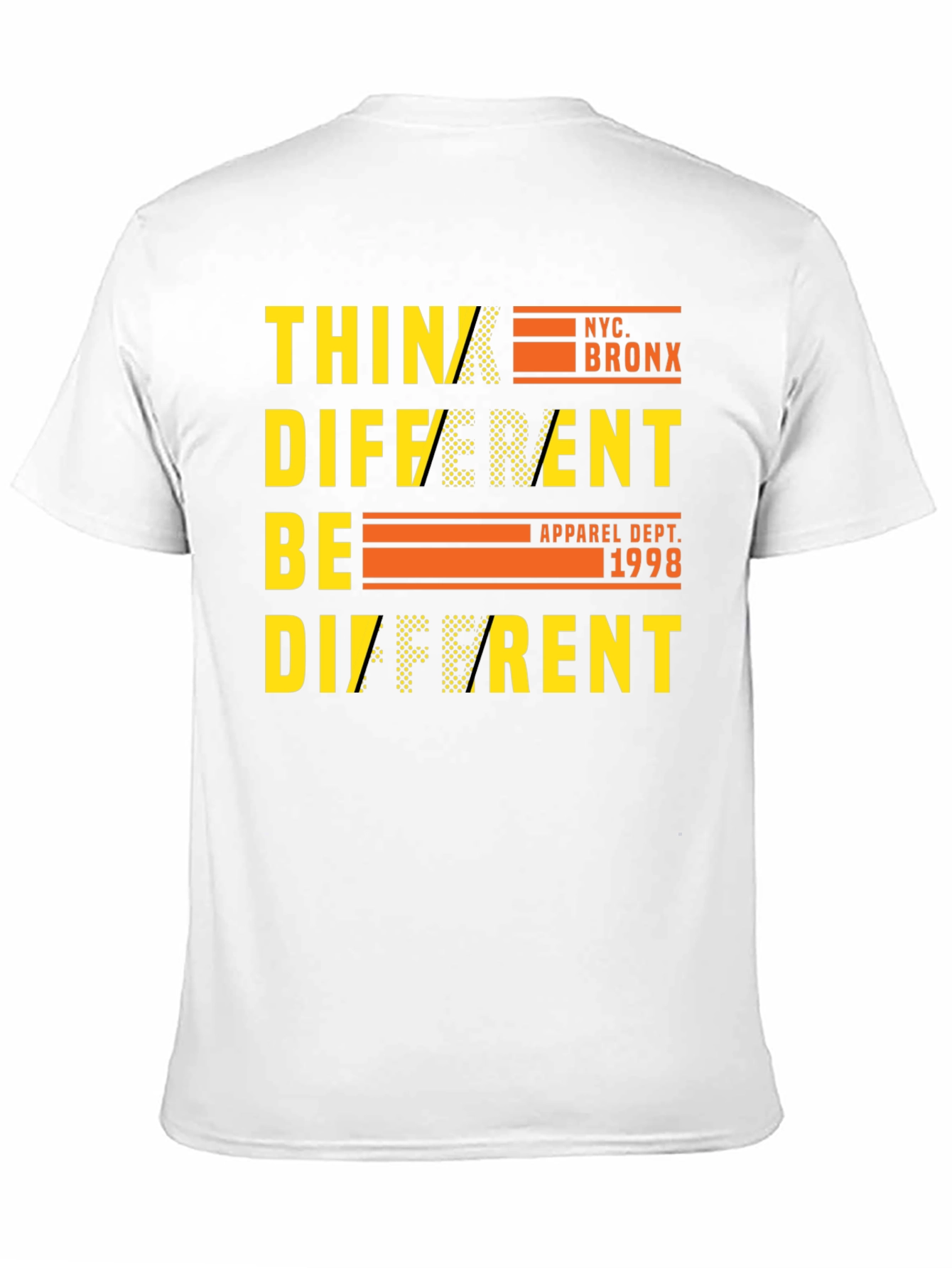 Camiseta Negra Think Different NYC Bronx