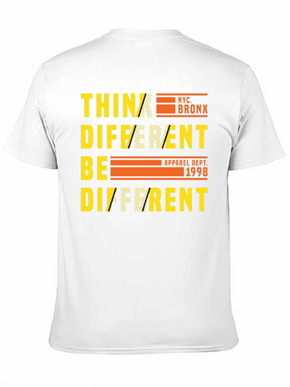 Camiseta Negra Think Different NYC Bronx