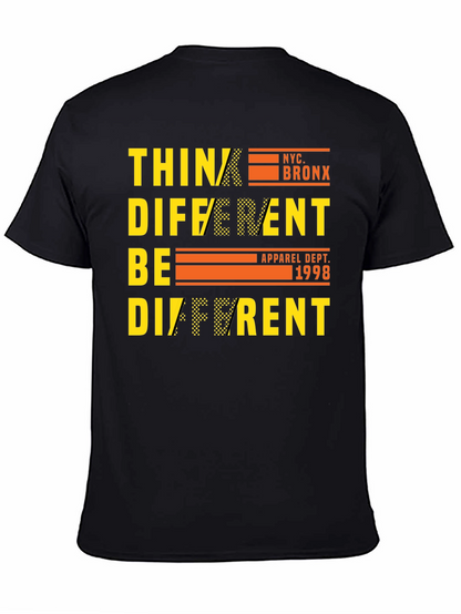 Camiseta Negra Think Different NYC Bronx