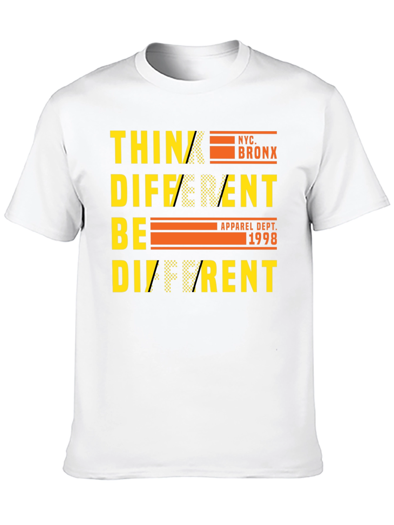 Camiseta Negra Think Different NYC Bronx