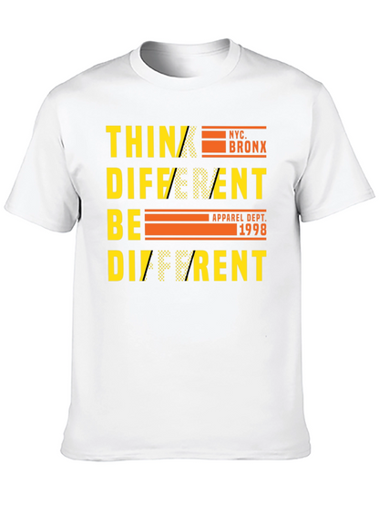 Camiseta Negra Think Different NYC Bronx