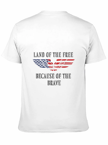 Camiseta patriótica: Tierra de libres
