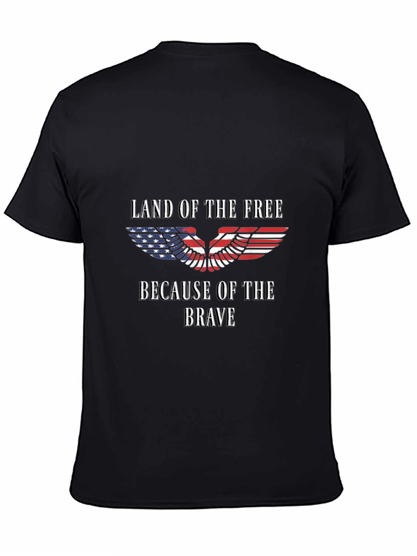 Camiseta patriótica: Tierra de libres