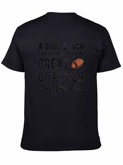 Camiseta Negra: Buen Entrenador Gran Entrenador