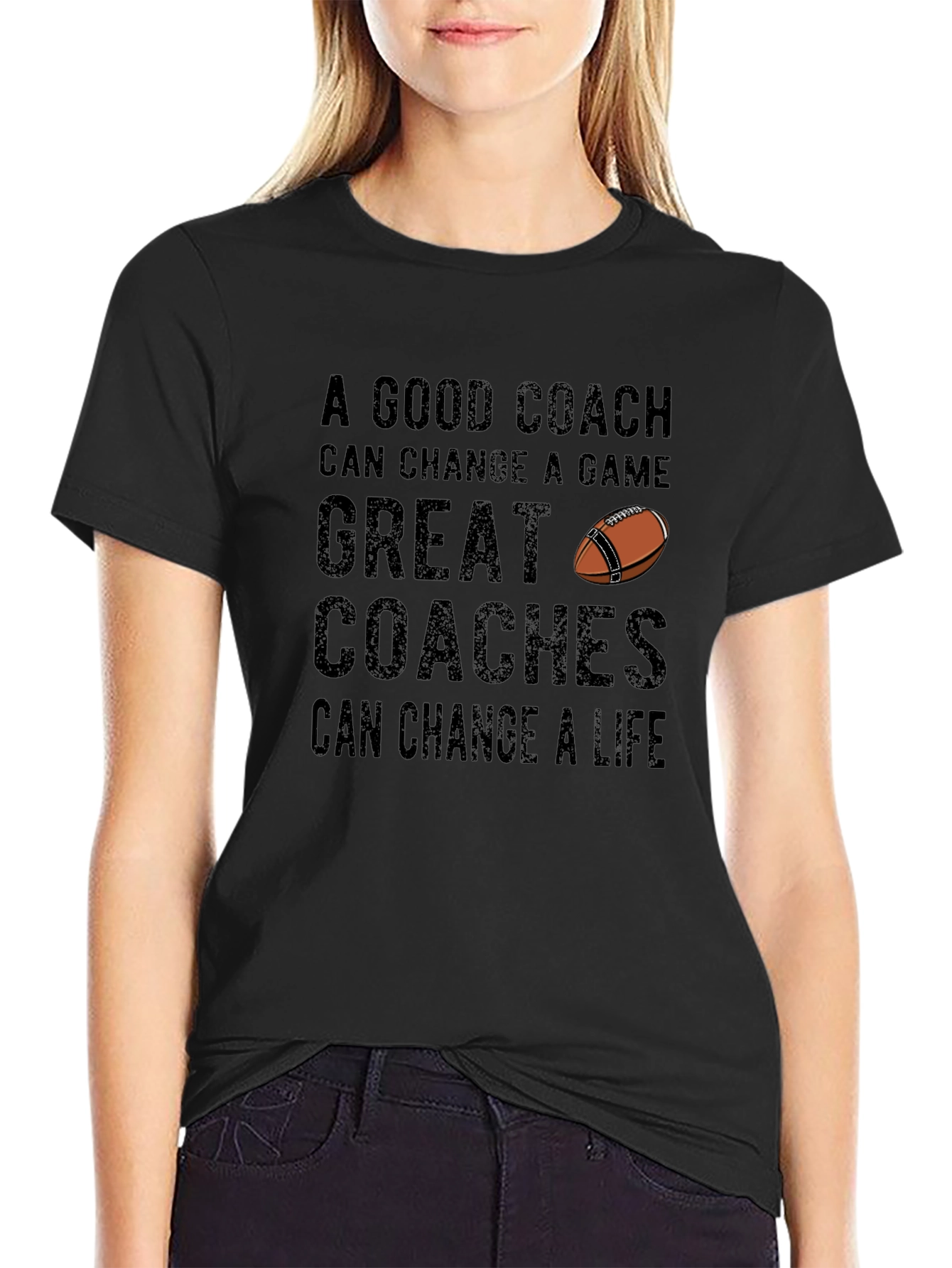 Camiseta Negra: Buen Entrenador Gran Entrenador