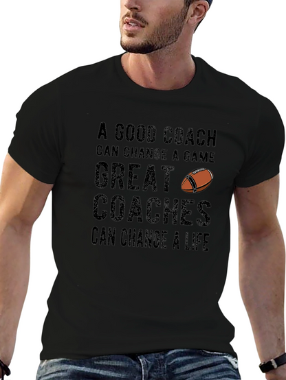 Camiseta Negra: Buen Entrenador Gran Entrenador