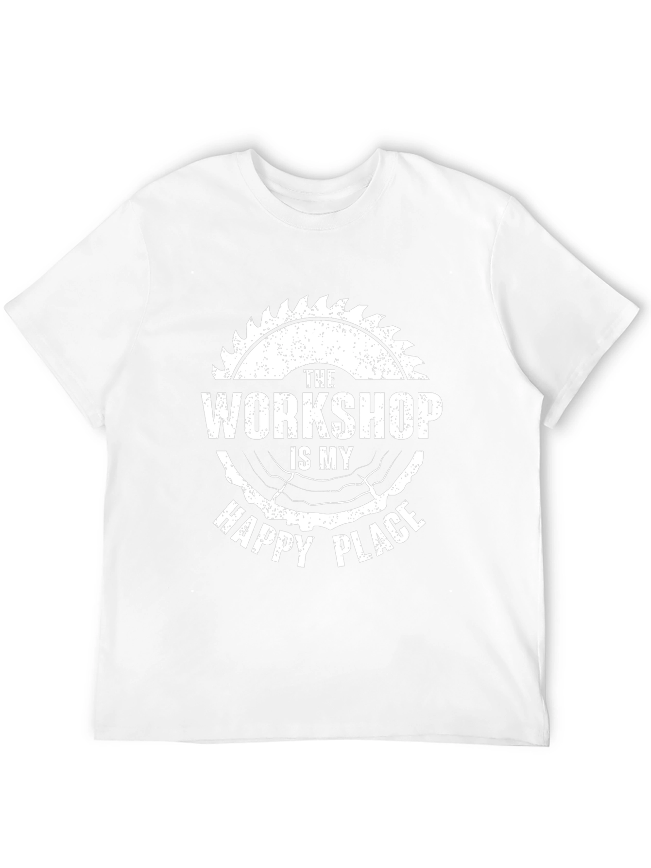 Camiseta Negra El Taller es Mi Lugar Feliz