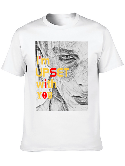 Camiseta Negra Estampada: Expresión Artística y Actitud