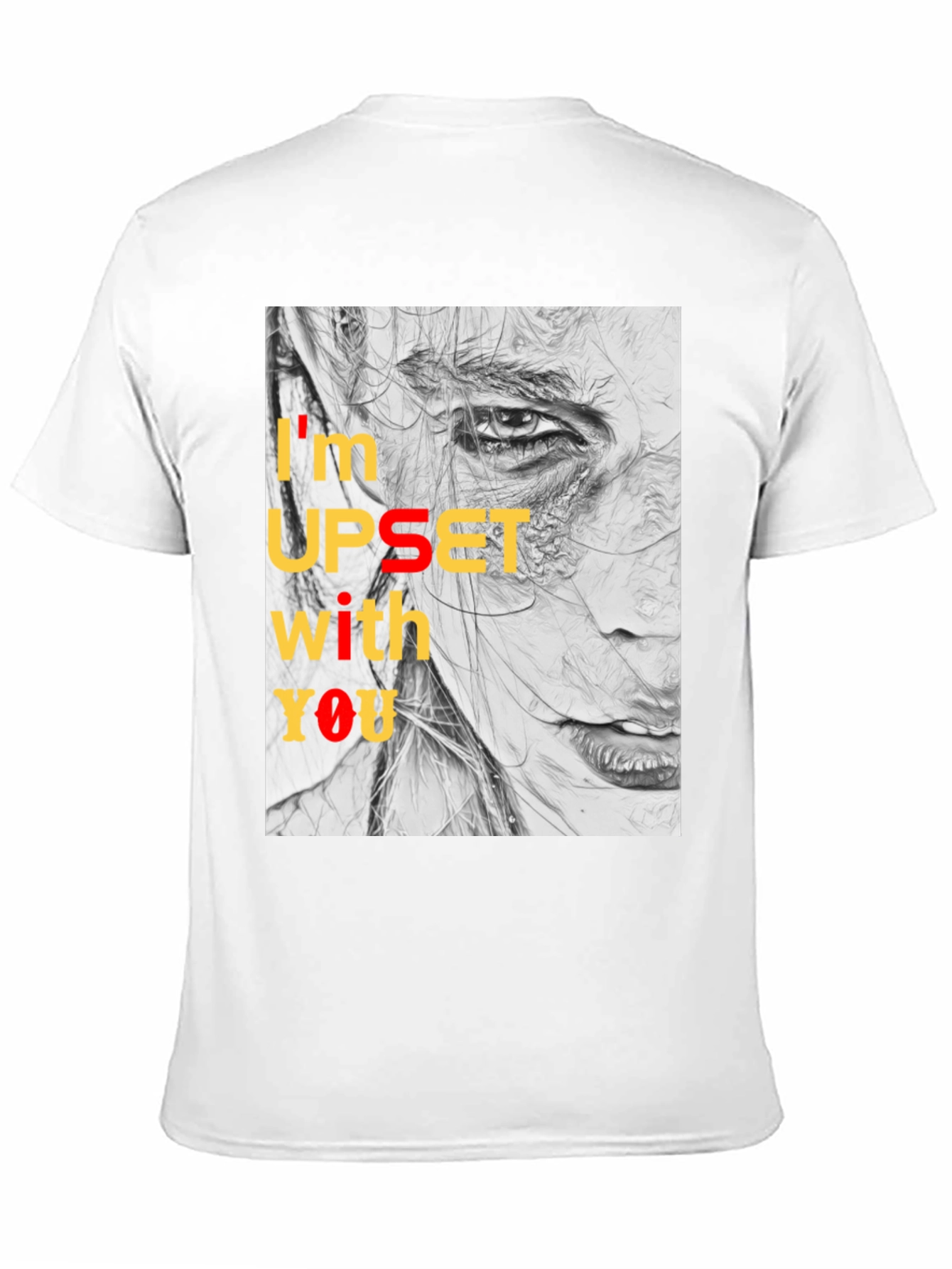 Camiseta Negra Estampada: Expresión Artística y Actitud