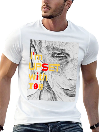 Camiseta Negra Estampada: Expresión Artística y Actitud