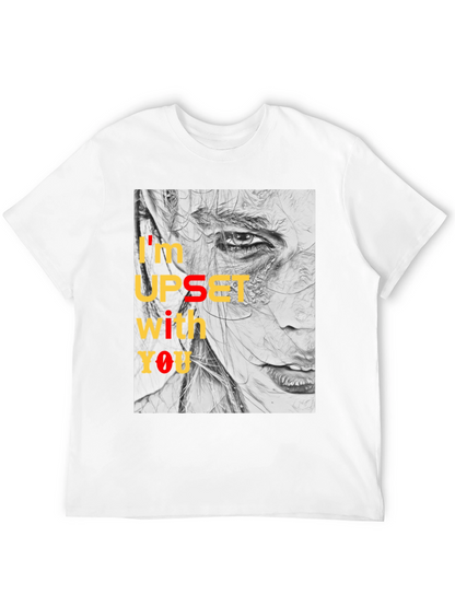 Camiseta Negra Estampada: Expresión Artística y Actitud