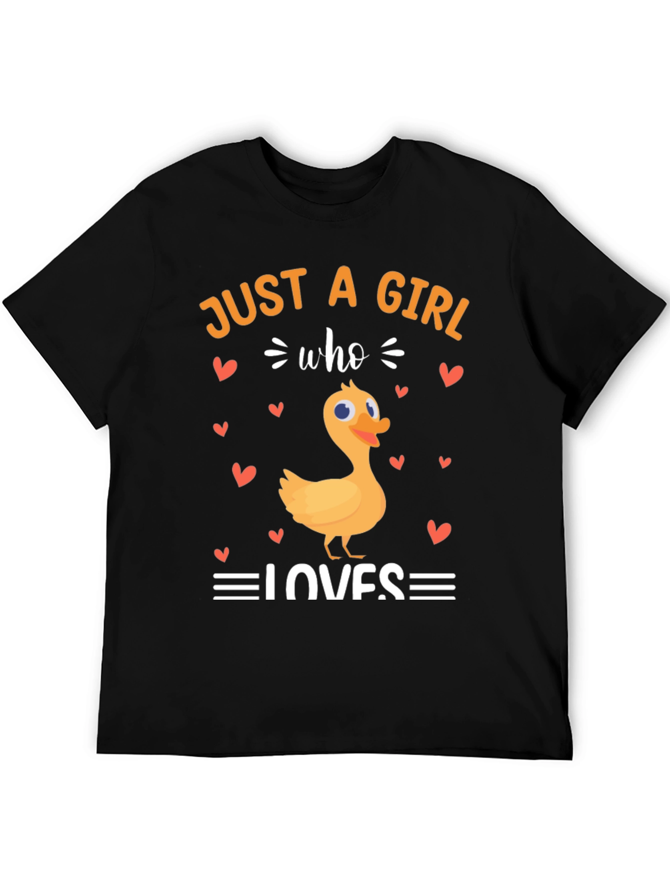 Camiseta Solo una chica que ama los patos