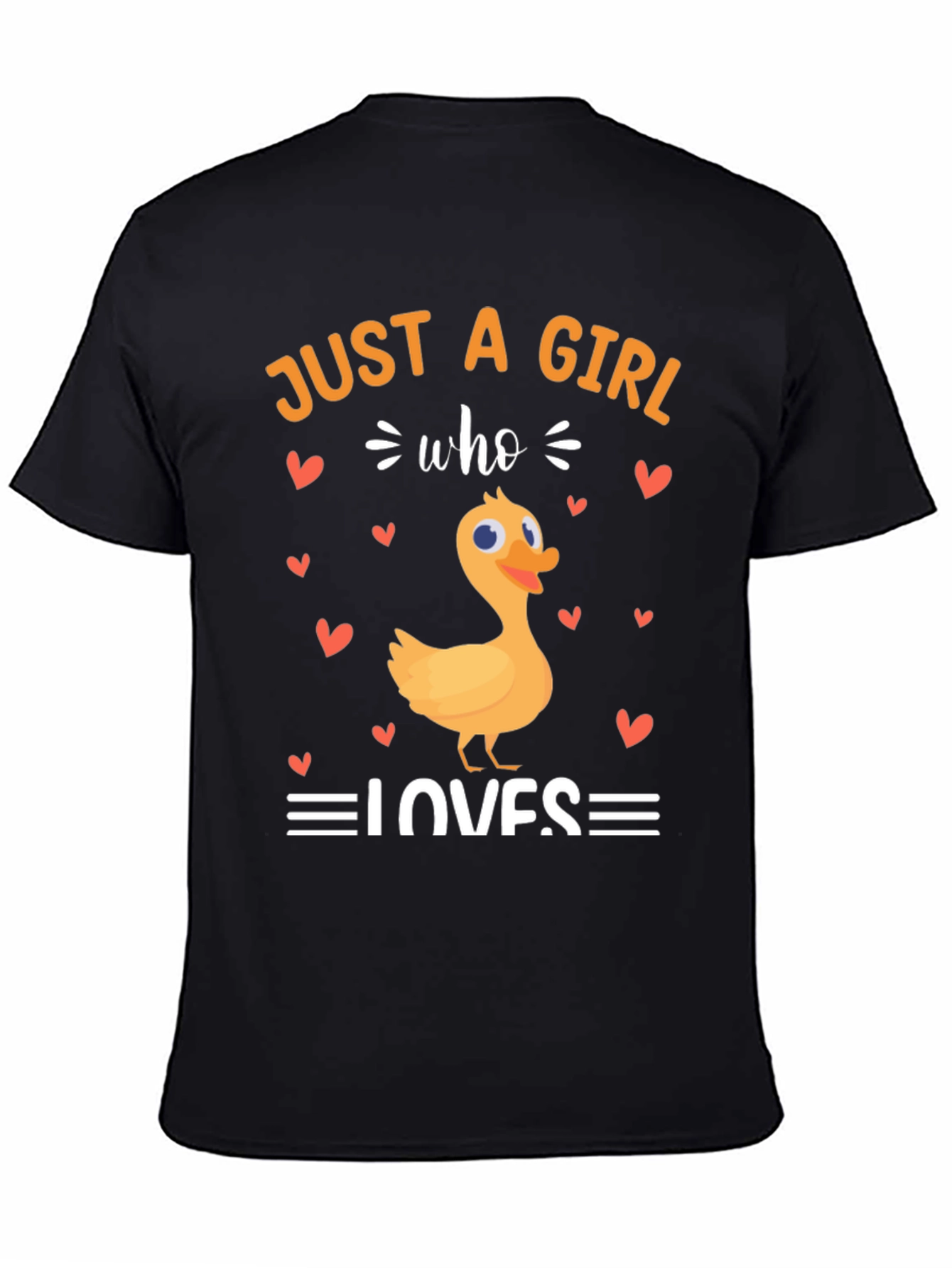 Camiseta Solo una chica que ama los patos